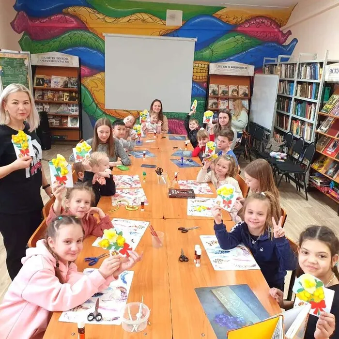 8 Марта в детской библиотеке