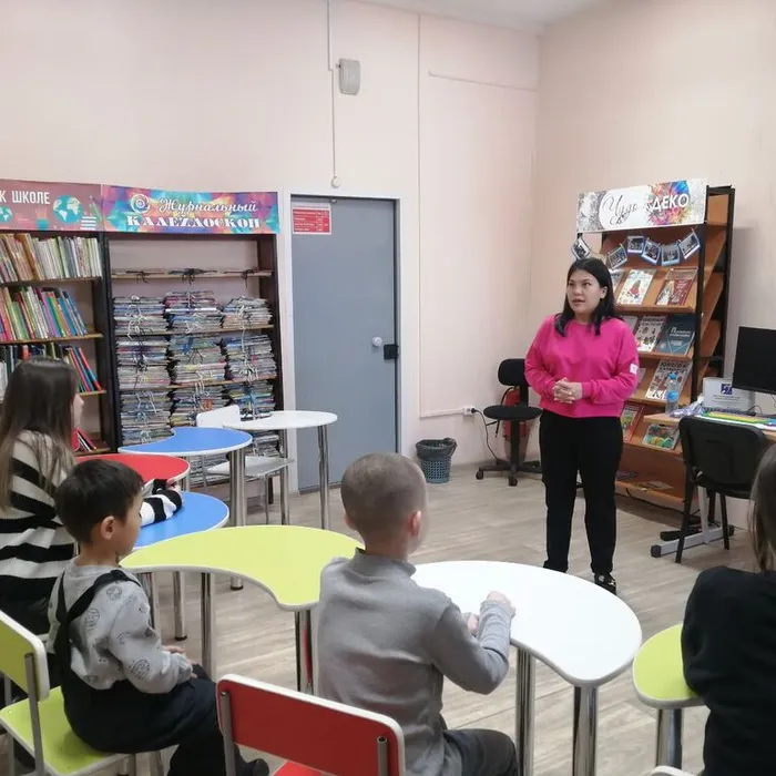 Детская библиотека приглашает ребят изучать хакасский язык