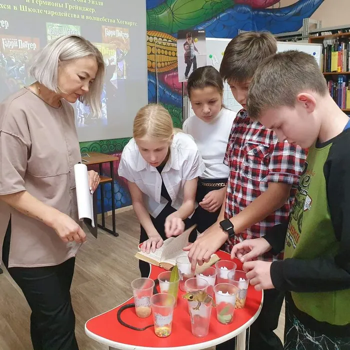 Волшебство Гарри Поттера в детской библиотеке