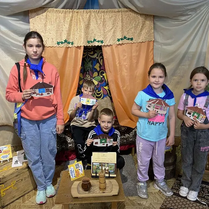 Детская библиотека приглашает познакомиться с жилищем хакасов